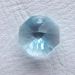 Swarovski octagon ripats 14 mm aqua, 1 tk