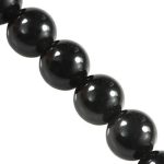 Must Obsidiaan 4 mm, 1 tk