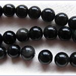 Must Obsidiaan A kvalteet 10 mm, 1 tk