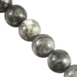 Must Maastiku Jaspis 6 mm, 1 tk