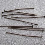 Antiikvaskne peaga ehtenõel 18-20x0,7 mm 10 tk