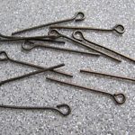 Antiikvaskne aasaga ehtenõel 20x0,7 mm 10 tk