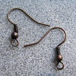 Antiikvaskne kõrvarõngakonks 19x18 mm, 1 paar