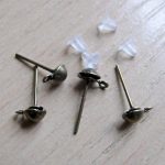 Antiikpronks poltkõrvarõngad 14 mm , pakis 1 paar