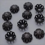 Must helmekübar 7 mm 10 tk