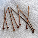 Antiikvaskne peaga ehtenõel 22 mm 10 tk