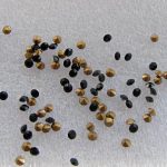 Klaaskristall koonus 1,9 mm (SS5) must 1 tk