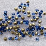 Klaaskristall koonus 2 mm (SS6) safiirsinine 1 tk