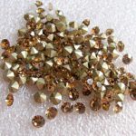 Klaaskristall koonus SS14 šampanja 1 tk