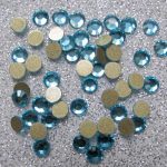 Klaaskristall 3,9 mm (SS16) sinine 1 tk