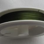 Khaki helmetross 0,38 mm 1 m