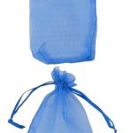 Tumesinine organzast kinkekott 11x9 cm 1 tk