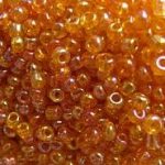 Seemnehelmed 10/0 kahvatuoranž AB kattega, ca 5 g