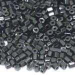 Kuuetahulised 9/0 must, ca 5 g