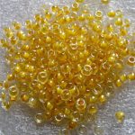 Miyuki seemnehelmed 8/0 läbip.kollane sisu  ca 5 g