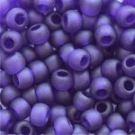 Toho ümarad 8/0 transparent-frosted cobalt ca 5 g