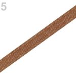 Satiinpael 3 mm tumekuldne, 1 m