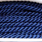 Keerutatud nöör 2,8 mm tumesinine 1 m