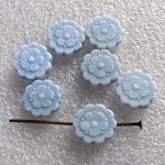 Akrüülist lill 10 mm sinine, 1 tk