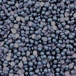 Akrüülist poolpärl 6 mm tumesinine 1, 10 tk