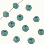 Tumeroheline lihvitud rondell 4x3 mm 1 tk
