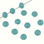 Meresinine lihvitud rondell 4x3 mm 1 tk