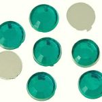 Kleebitav akrüülhelmes 6 mm sinakasroheline 10 t