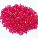 Fuksia värvi akrüülrombid 4 mm 10 tk