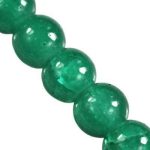Crackle Jade klaashelmes roheline 8 mm 1 tk