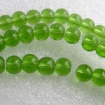 Ümar klaashelmes roheline 6 mm 10 tk