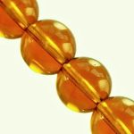 Ümar klaashelmes helepruun 8 mm 10 tk