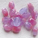 Roosakirju vindiga klaashelmes 9x6 mm 10 tk