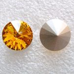 Swarovski 1122 rivoli 12 mm Sunflower 1 tk