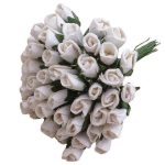 Mulberry paberist roosinupp 6mm valge MKX-283.6 1 tk