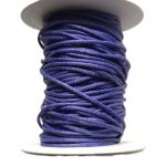 Puuvillanöör 1,5-2 mm violet, 1 m