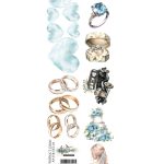 Art Alchemy kahepoolne riba 30x5 cm – In Shades Of Blue 01